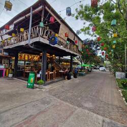 This is the place we found in the dark list night, after traversing the dodgy streets