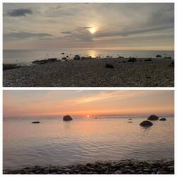 Fantastische Abendstimmung am Paradiesstrand bei Ristna, im äussersten Westen von Hiiumaa