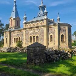 Kuriste - die letzte aktive orthodoxe Kirche auf Hiiumaa