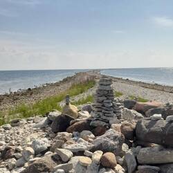 Sääretirp - die wundersame Landzunge bei Kassari