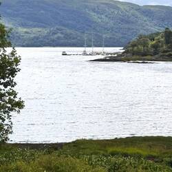 Salem's Jetty, view from Salen Hotel