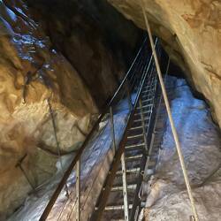 In der Bundalm Eishöhle