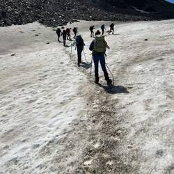 Über das Schneefeld