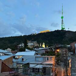Blick von unserem Dachterasse / View from our roof garden