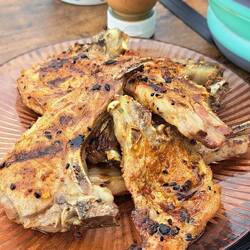 Zum Abschluss des Tages gab es Lamm