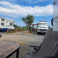 Unser 1. Stellplatz am Mittelmeer