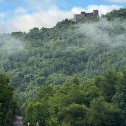 Saracen castle ruin