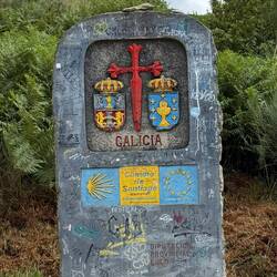 I crossed into the final state of Galicia right before O Cebreiro