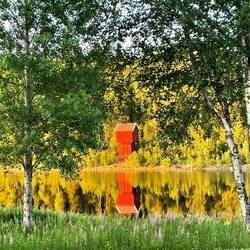 Blick von unserem Stellplatz