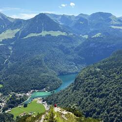 Tiefblick auf den Königssee