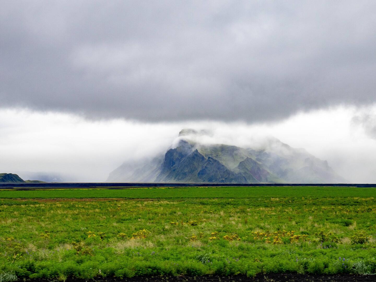 Ab und an kommt mal ein Berg zum Vorschein