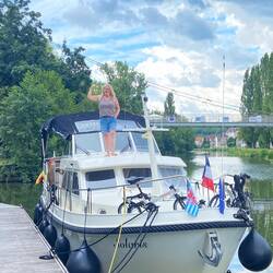 Front dicht vor dem Regen