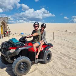 Our trusty quad bike