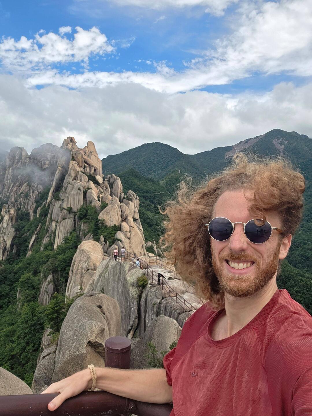 Windy up top