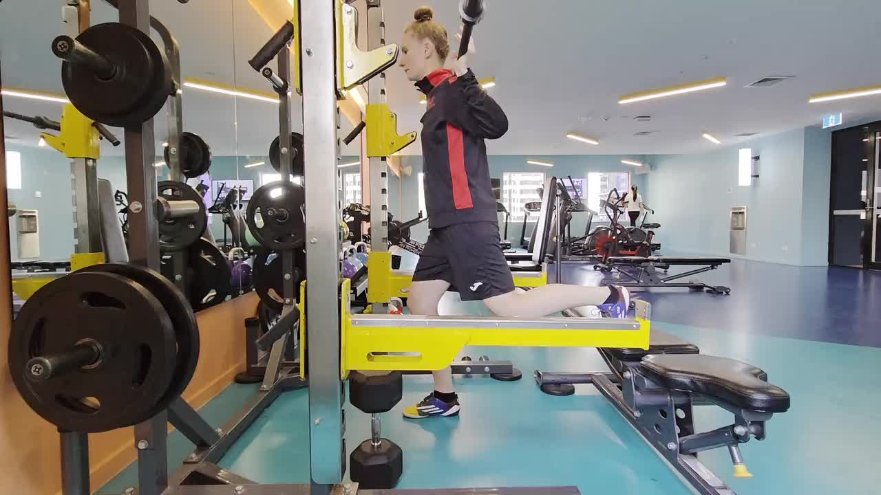 Barbell Single-Leg Split Squat