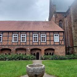 Malerische Kreuzgang