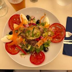 Nicoise Salad - it was delicious