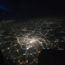 Anflug auf Kairo