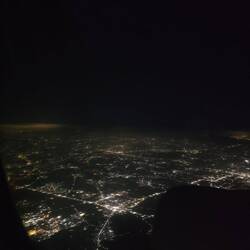 Anflug auf Kairo