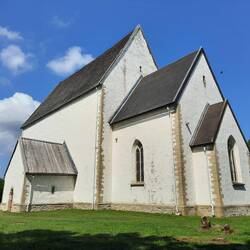 Liiva, Katharinenkirche, leider geschlossen