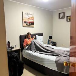 Unser kleines Zimmer, ca 15€ die Nacht