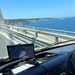 Die Brücke über den Bosporus hatte ich mir grösser vorgestellt