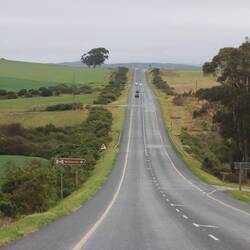 Ich verlasse bald die Hauptstraße...