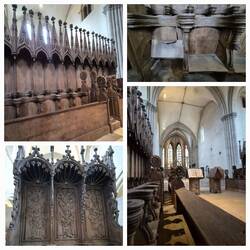 Chorstühle mit Klappsitz