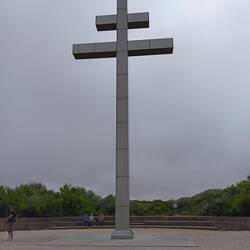 das Lothringer Kreuz am Strand