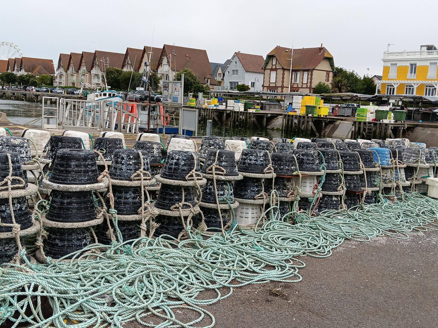 Fischerdorf Courseulles sur Mere