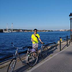Et tout ça en vélo ! Comme de vrais baroudeurs !