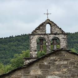 In Fonfría, which smells quite strongly of the bovine residents.