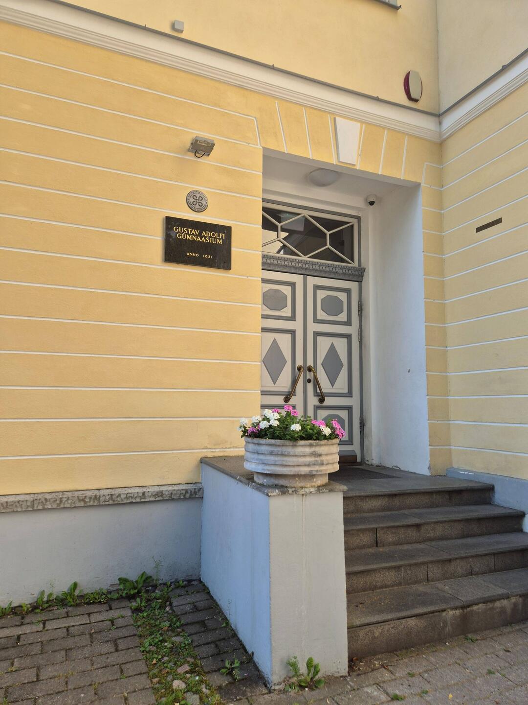 Das Gustav Adolf Gymnasium in Tallinn von 1631 wurde von Gustav II Adolf gegründet