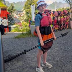Schwarz Rot Gold soll abends noch der Damen EM Mannschaft Glück bringen