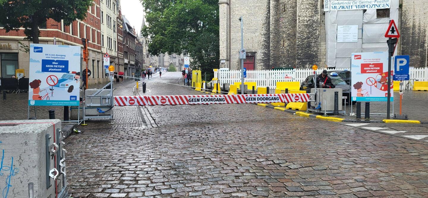 Ab hier keine Zufahrt