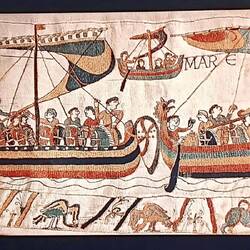 Teppichteil, Fahrt über's Meer