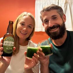 Matcha beer