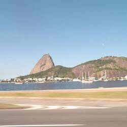 Der Zuckerhut von der Seite