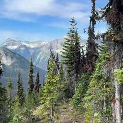 Methow Pass Aussicht