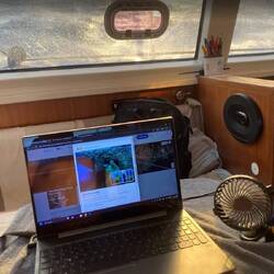 Mon bureau vue sur mer !