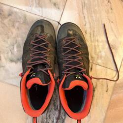 Saubere Schuhe - also fast 😅