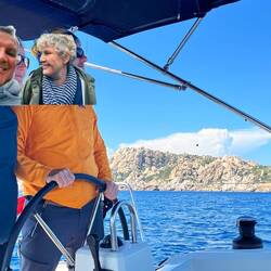 Sturmfahrt am Cap sur Mer
