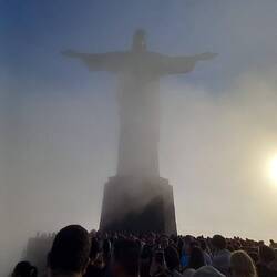 Noch etwas in den Wolken (700m üNN)