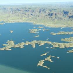 Islands in Lake Argyle