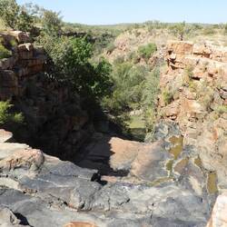 The Grotto - during the wet, this would be a waterfall