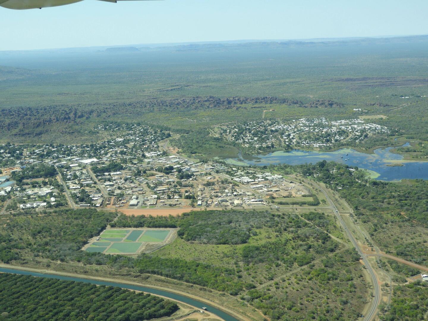 Aerial of Kununurra