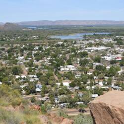 Kununurra from Kelly's knob