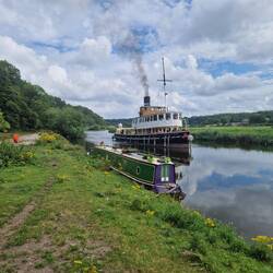 The Danny came by to say hello