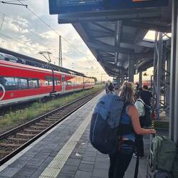 Mit der Bahn zum BER