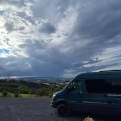 Übernachtungsplatz mit Aussicht